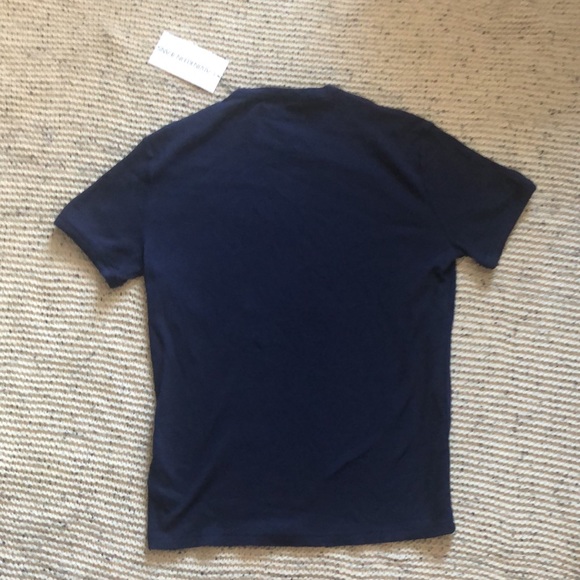 Navy blue, Waffle weave textured, Calvin Klein top, New with tags - Picture 2 of 4